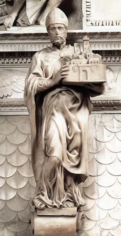 Der heilige Petronius Michelangelo